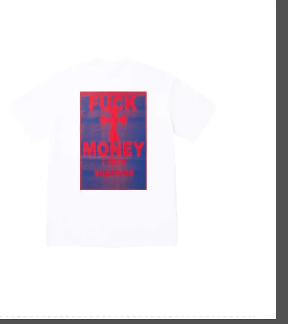 FW24 MONEY TEE Black and White S M L XL