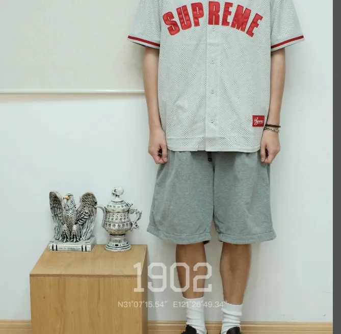 suede mesh baseball short sleeved 24SS ULTRASUDE MESH BASEBALL JERSEY