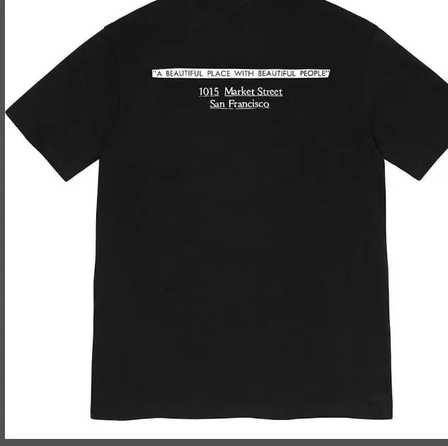 FW19 San Francisco Opened BOX LOGO Black S M L XL