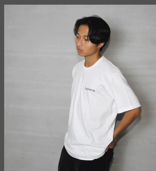 23FW NYC Tee Store Information Short sleeved Black and White S M L XL