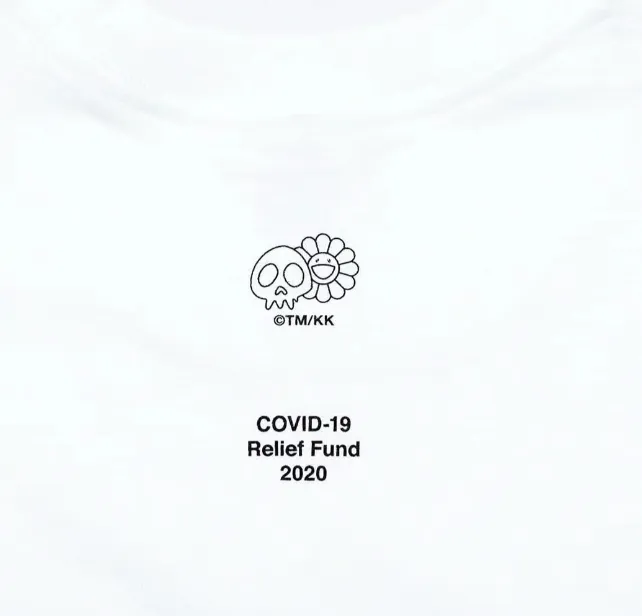 Relief Box Logo Tee COVID-19 Charity Village Shanglong Co branded T-shirt Short Sleeve S M L XL