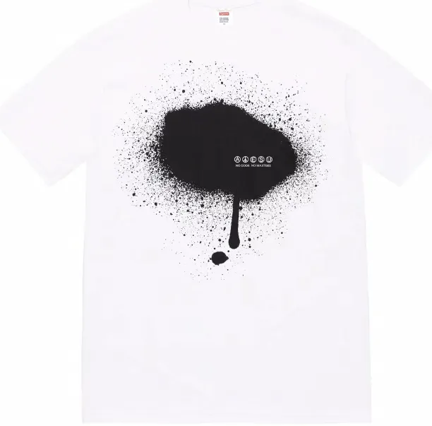 Undercover Tag TEE Black and White S M L XL