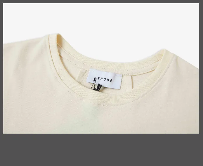 Rhude Warning LOGO T-SHIRT 