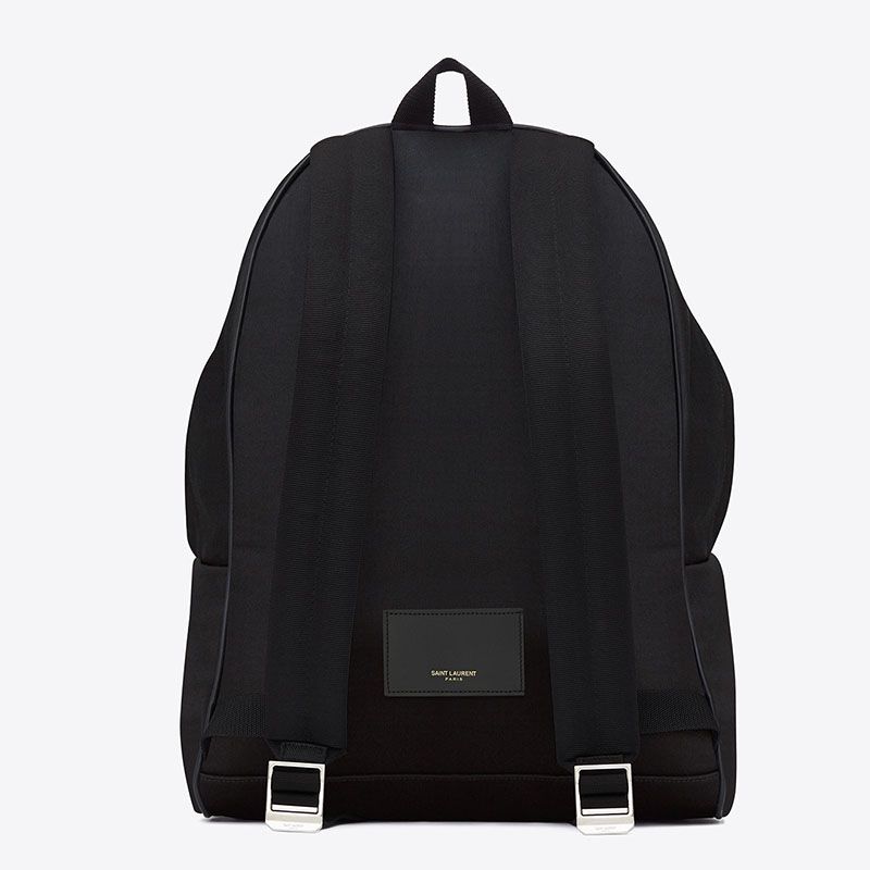 Saint Laurent City Backpack In Black