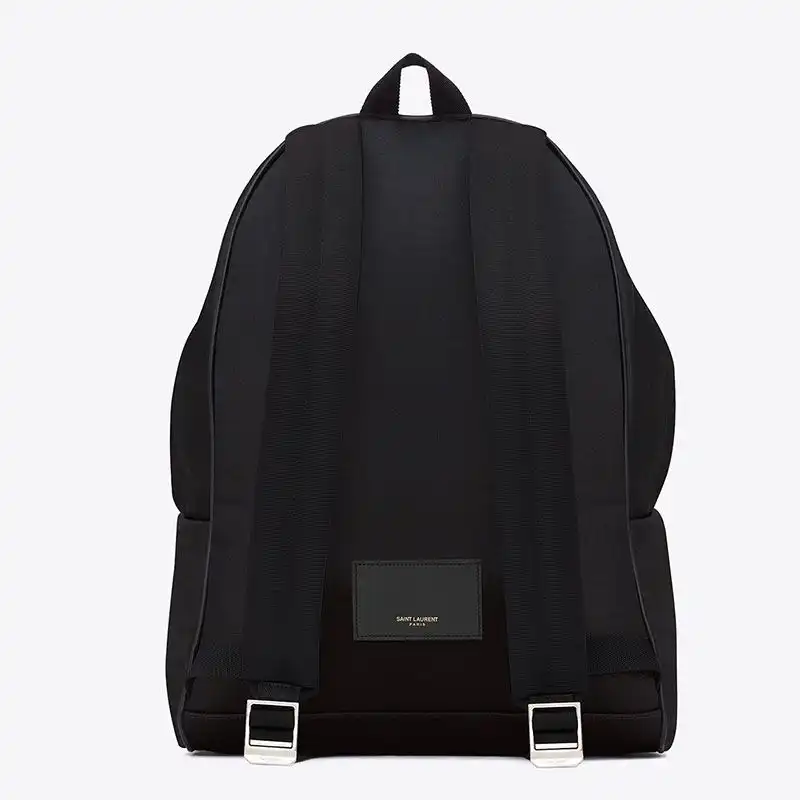 Cheap Saint Laurent City Backpack In Black