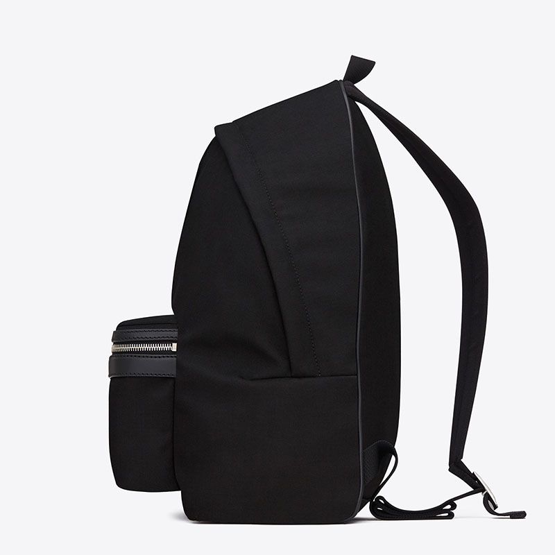 Saint Laurent City Backpack In Black