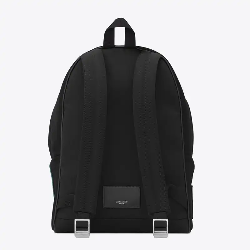 Cheap Saint Laurent City Backpack In Logo Signature Canvas Black