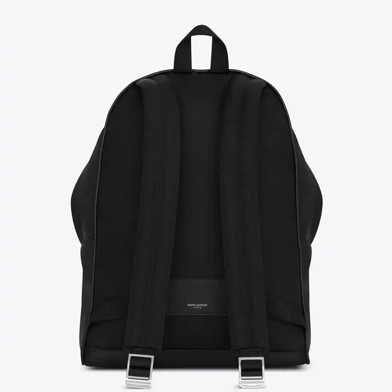 Cheap Saint Laurent City Backpack In Matte Leather Black