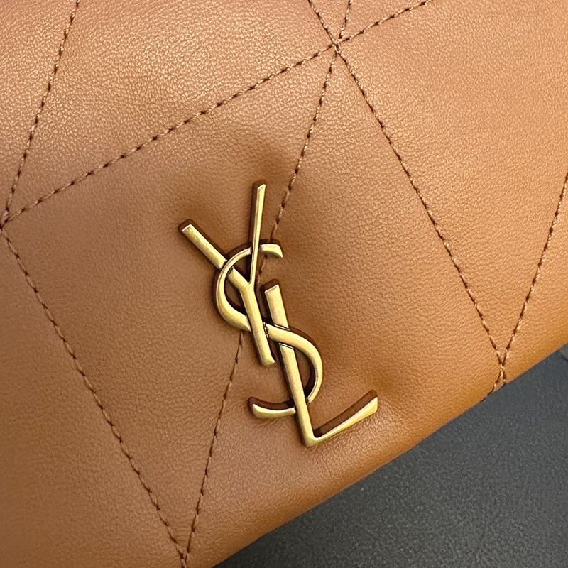 Saint Laurent Mini Jamie 4.3 Bag In Lambskin Brown Gold