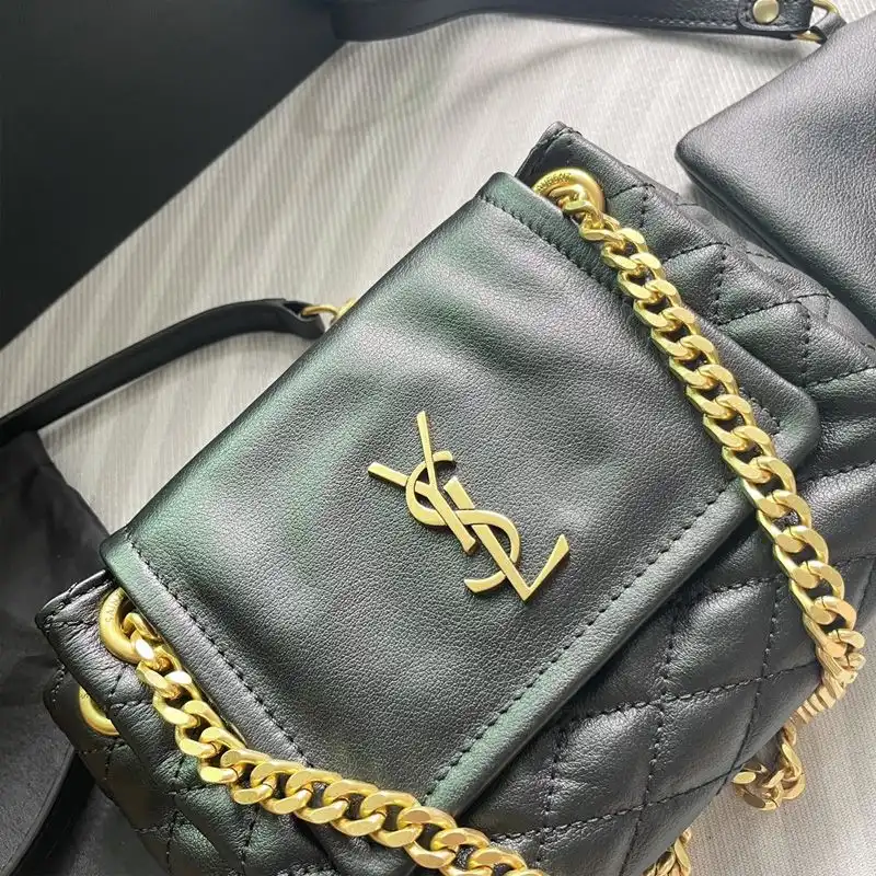 Cheap Saint Laurent Mini Nolita Bag In Diamond-Quilted Lambskin Black