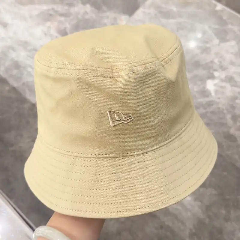 CHEAP Saint Laurent x New Era Cassandre Bucket Hat In Canvas Yellow