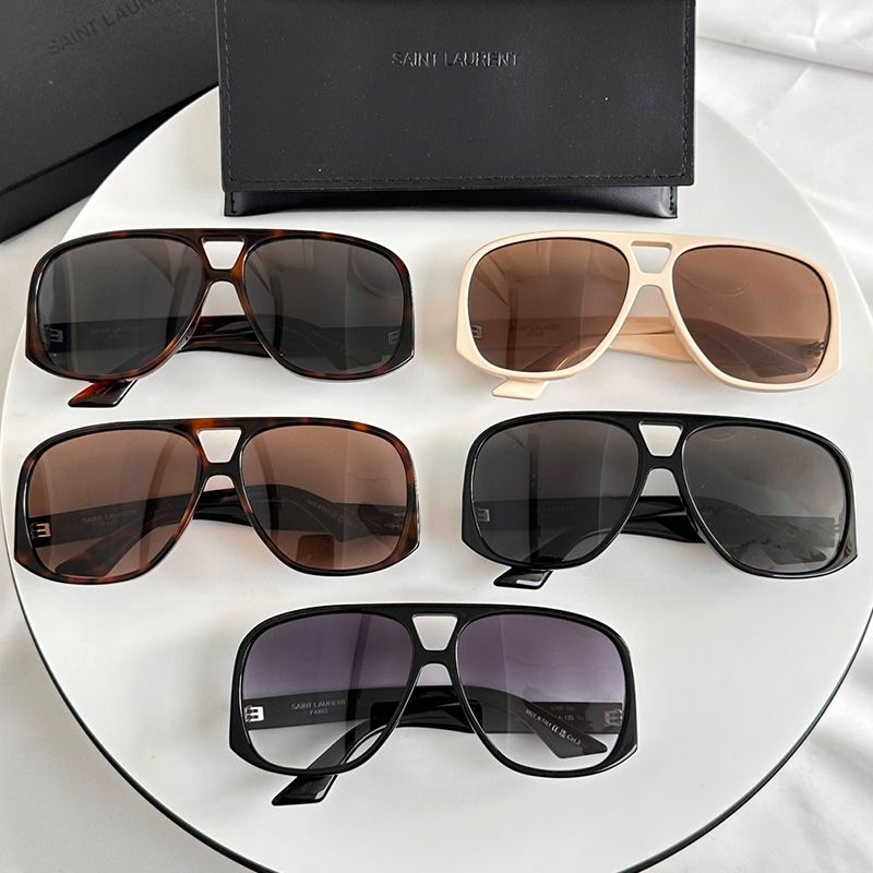 Saint Laurent SL652 Solace Sunglasses In Acetate with Signature