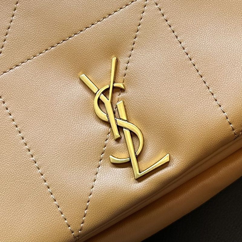 Saint Laurent Small Jamie 4.3 Bag In Lambskin Brown Gold