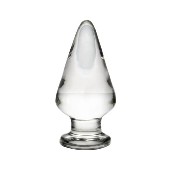 Accessible 2135 Extreme Big Glass Anal Toy Plug