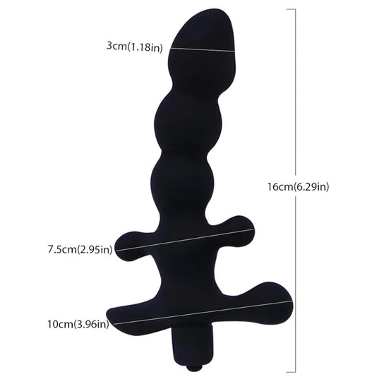 Accessible 2148 Soft Silicone Anal Vibrating Plug