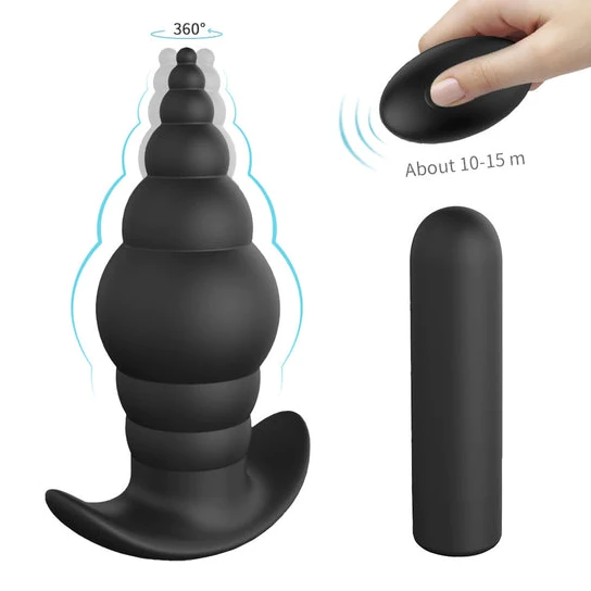 AllNight 2535 Big Anal Vibrating Plug