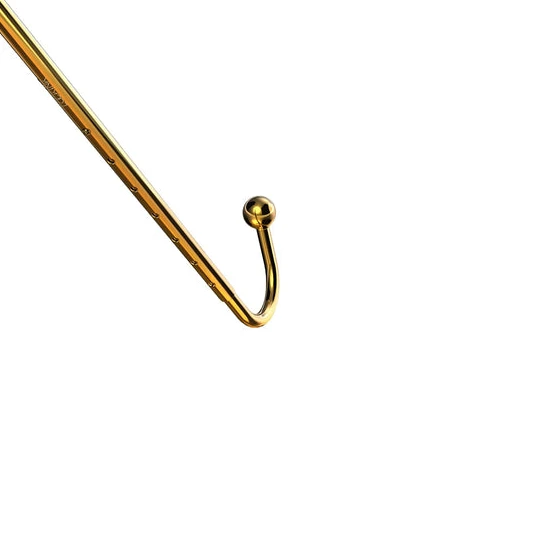AllNight 3867 LOCKINK Golden Adjustable Anal Hook Set