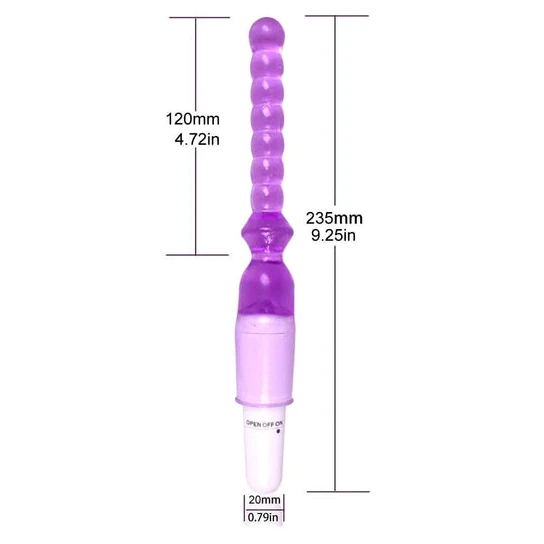 Beaded Dildo Anal Vibrator GreatBenefit 4003