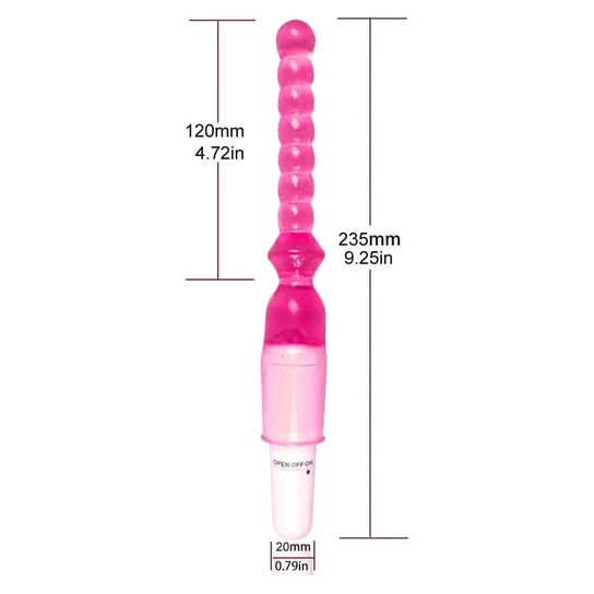 Beaded Dildo Anal Vibrator GreatBenefit 4003