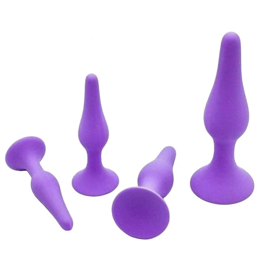 Beginner Small Silicone Anal Training Set (4 Piece) Elegant 2029