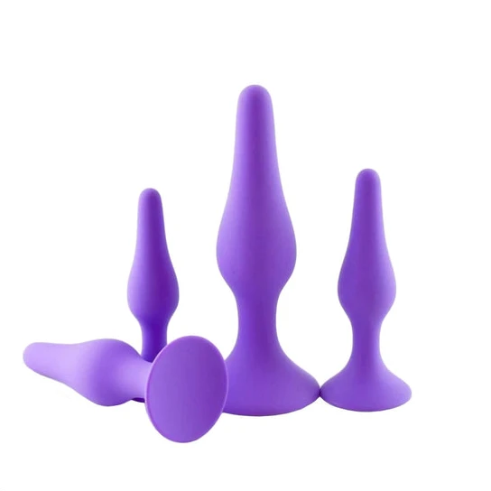 Beginner Small Silicone Anal Training Set (4 Piece) Trusted 194