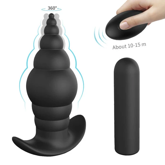Big Anal Vibrating Plug Innovative 5294