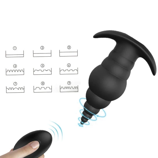 Big Anal Vibrating Plug Innovative 5294