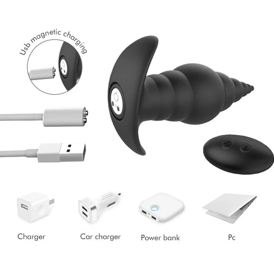 Big Anal Vibrating Plug Innovative 5294