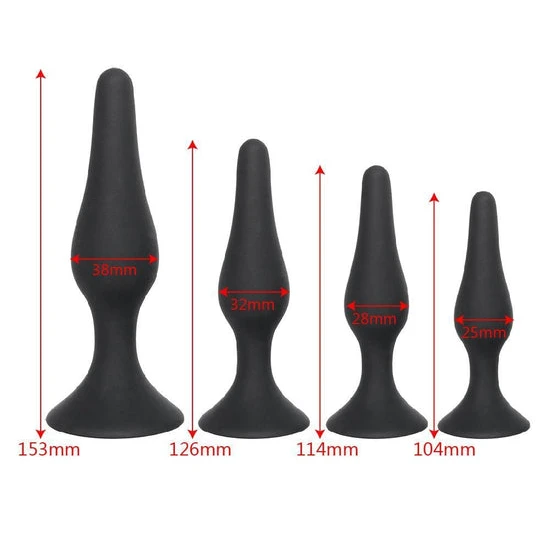 Big Tapered Silicone Plug IntimateStyle 7377