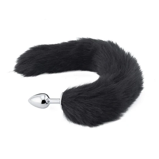 Black Fox Tail Plug 16" Trusted 2144