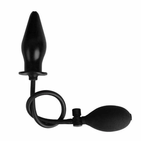 Black Inflatable Pump Up Silicone ReadyForPlay 4532