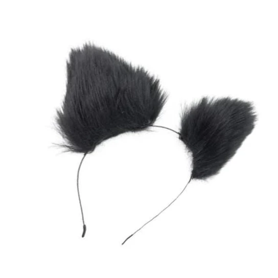 Black Pet Ears Cosplay Elegant 6176