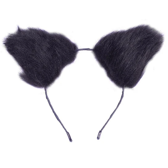 Black Pet Ears Cosplay Elegant 6176