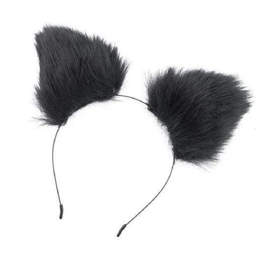 Black Pet Ears Cosplay Elegant 6176