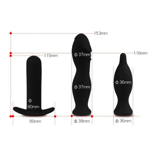 Black Silicone Inflatable Big Elegant 1987