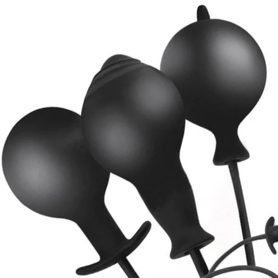 Black Silicone Inflatable Big Elegant 1987