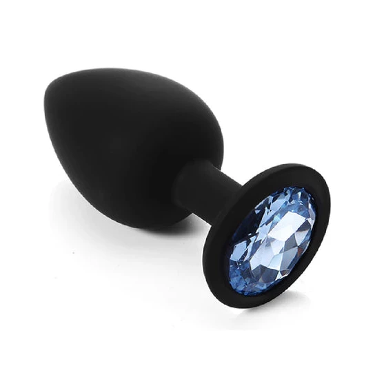 Blue Sapphire Jeweled Plug Toy Set (3 Piece) PartnerFriendly 1756