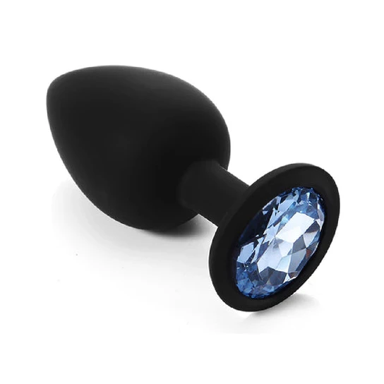 Blue Sapphire Jeweled Plug Toy Set (3 Piece) PartnerFriendly 9675