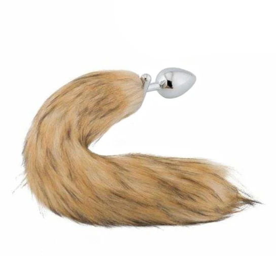 Brown Fox Shapeable Metal Tail, 18" PartnerFriendly 8438