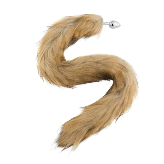 Brown Kitty Cat Tail Plug 32