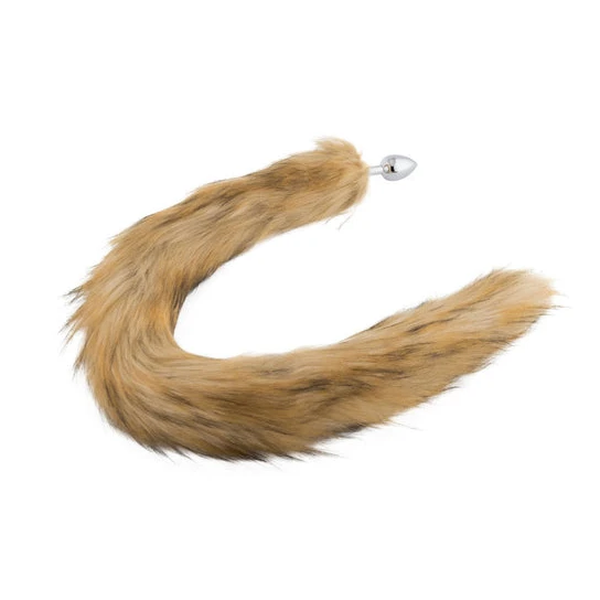 Brown Kitty Cat Tail Plug 32