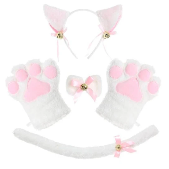 Catgirl Roleplay 5 Piece Set TravelFriendly 2899