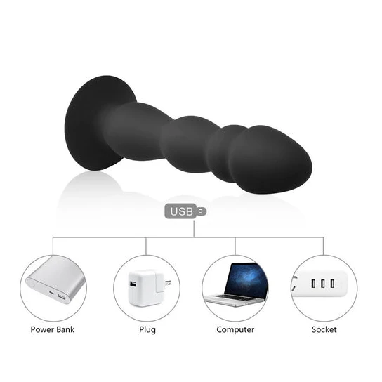 CustomerFavorite 1013 Small Ridged Anal Vibrator