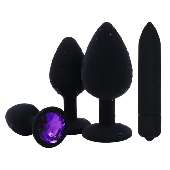 CustomerFavorite 3622 Aesthetic Amethsyt Plug Set (3 Piece)