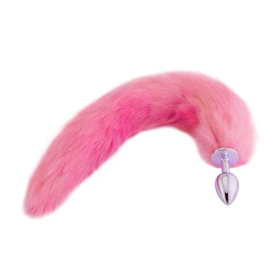 CustomerFavorite 6839 Plush Cat Tail Metal Plug 17