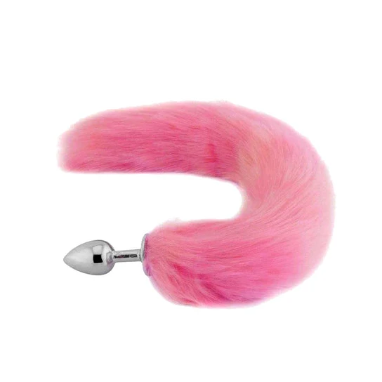 CustomerFavorite 6839 Plush Cat Tail Metal Plug 17