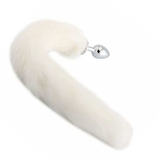 CustomerFavorite 6839 Plush Cat Tail Metal Plug 17