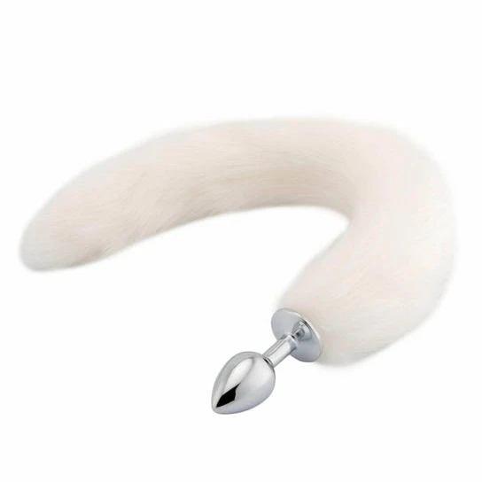 CustomerFavorite 6839 Plush Cat Tail Metal Plug 17