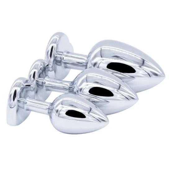 CustomerFavorite 7305 Heart Plug Set (3 Piece)