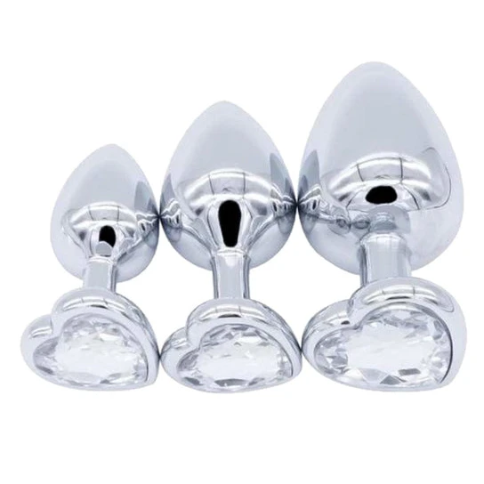 CustomerFavorite 7305 Heart Plug Set (3 Piece)